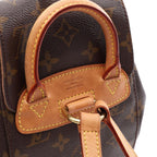 Louis Vuitton Backpack Mini Montsouris Monogram Canvas Leather — view 6