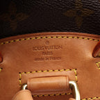 Louis Vuitton Backpack Mini Montsouris Monogram Canvas Leather — view 4