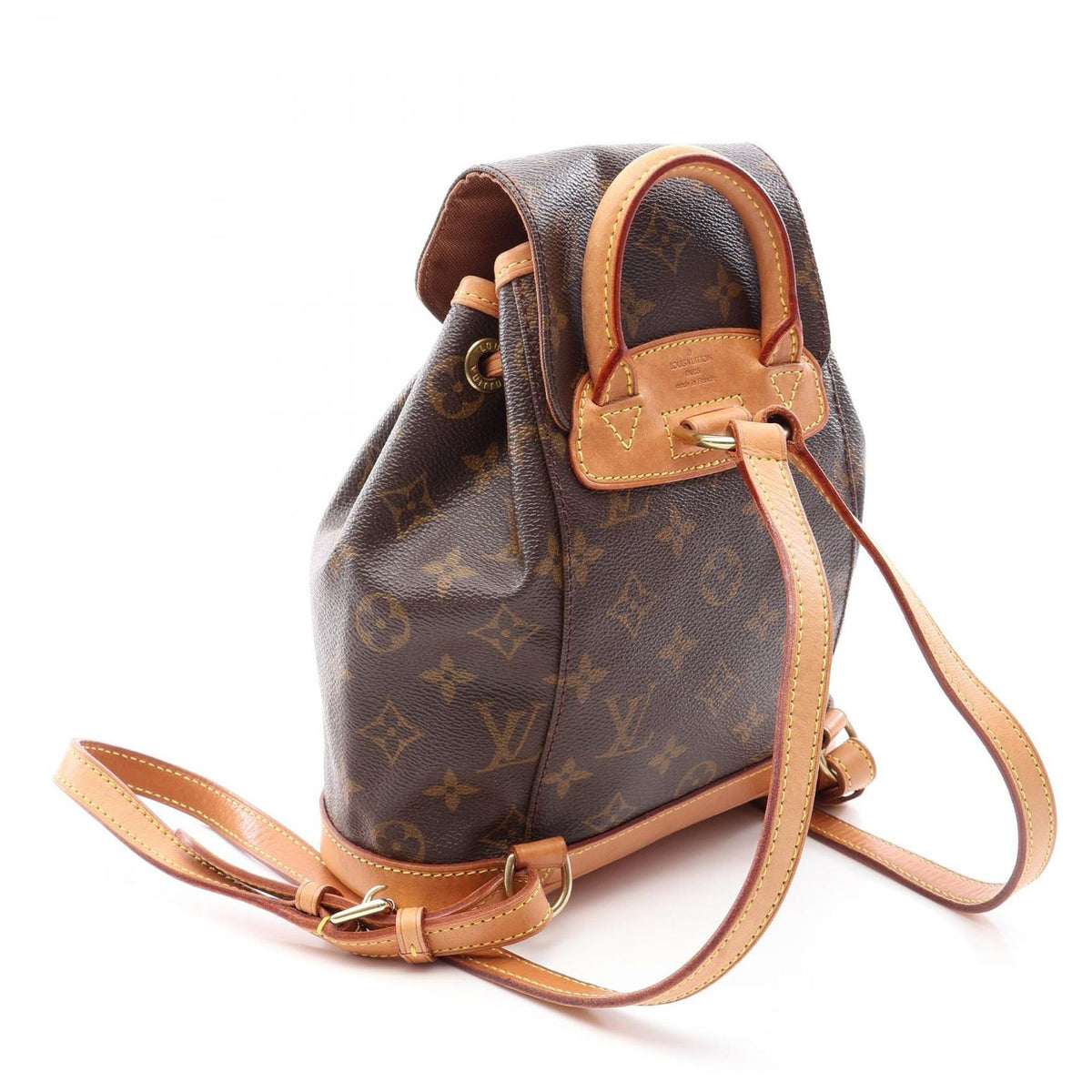 Louis Vuitton Backpack Mini Montsouris Monogram Canvas Leather — view 2