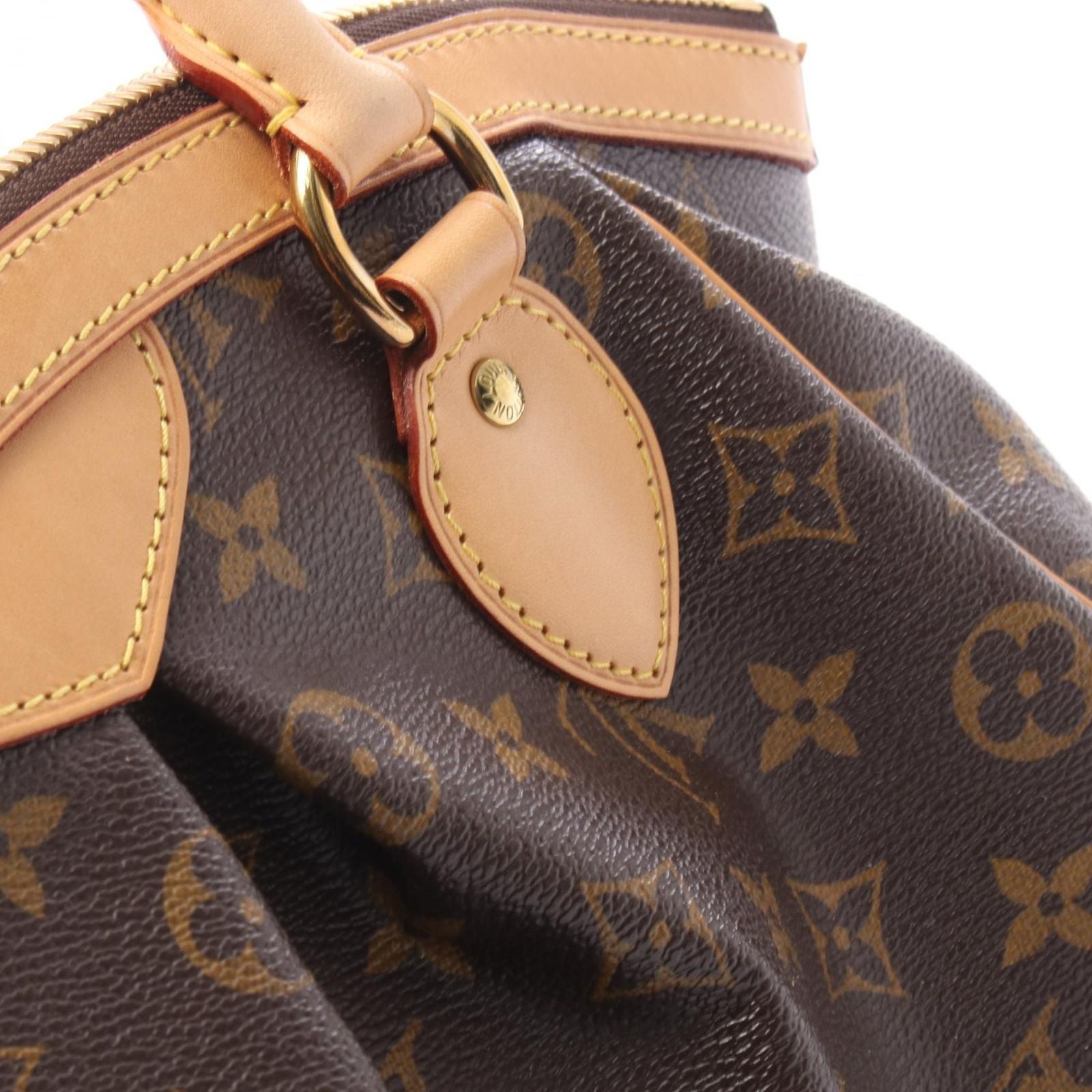 Louis Vuitton Handbag Tivoli PM Canvas Leather — view 8