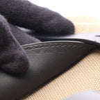 Hermes Tote Etriviere Pocket 27 Khaki Black Leather — view 5