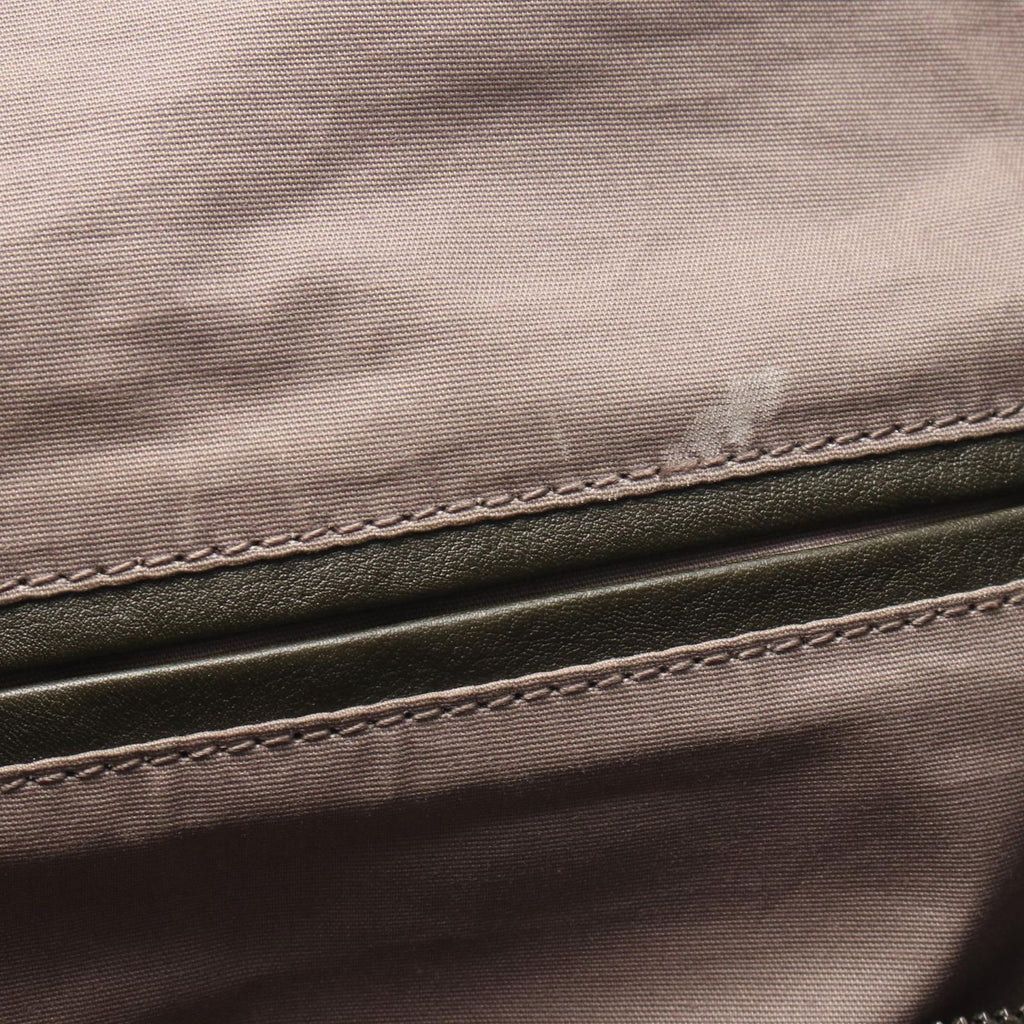 Bottega Veneta Boston Bag Intrecciato 2-Way Dark Khaki Leather — view 5