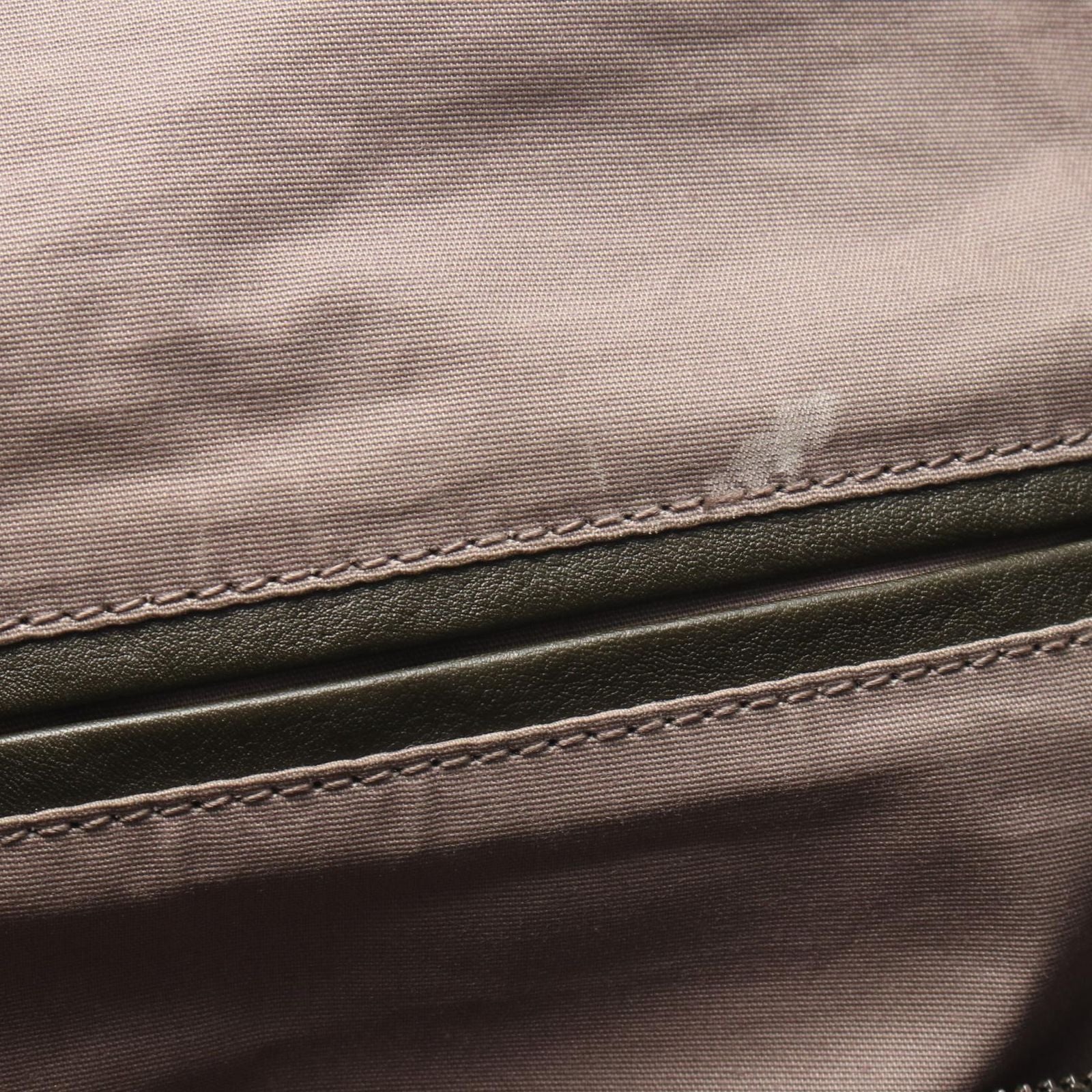 Bottega Veneta Boston Bag Intrecciato 2-Way Dark Khaki Leather — view 5