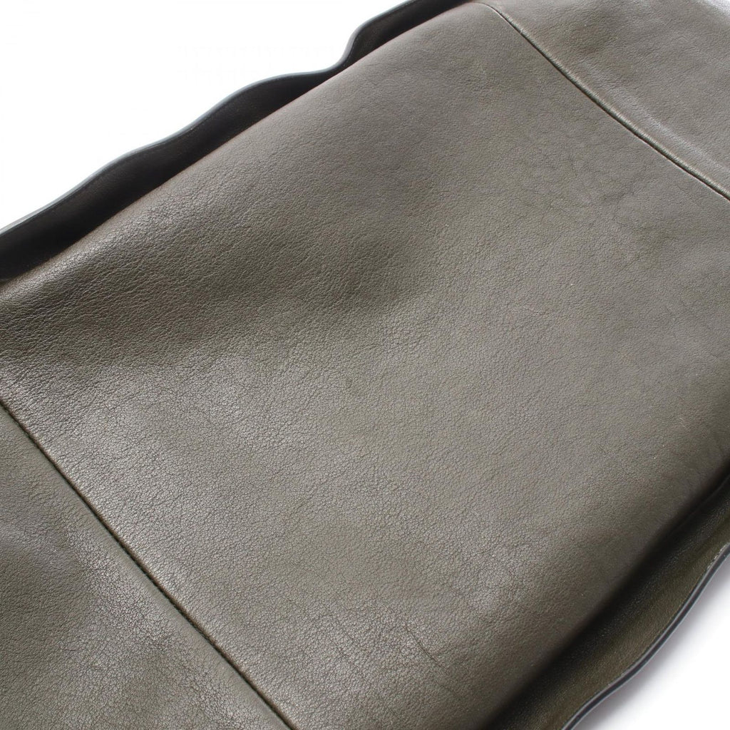 Bottega Veneta Boston Bag Intrecciato 2-Way Dark Khaki Leather — view 7