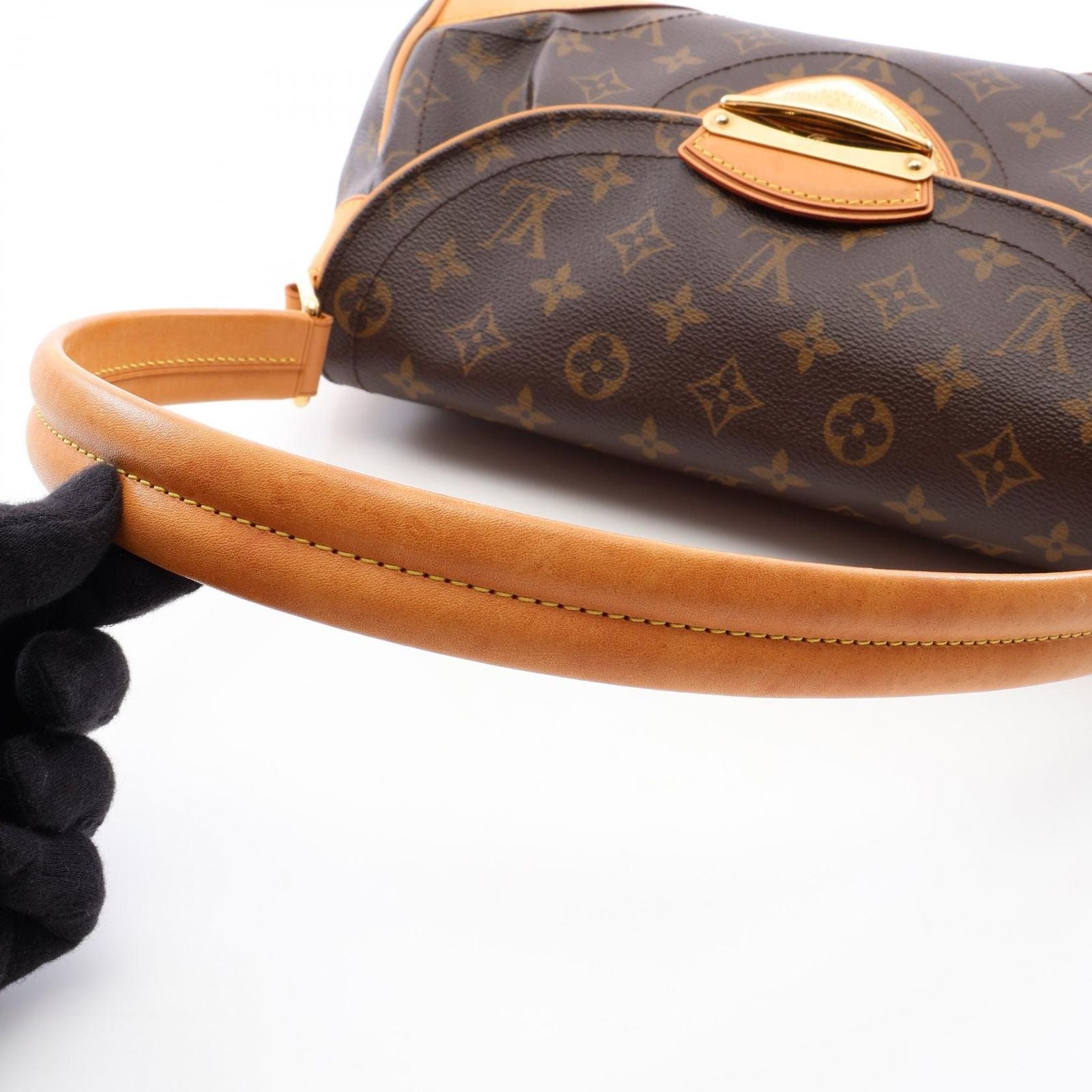 Louis Vuitton Shoulder Bag Vivari Canvas Leather — view 7