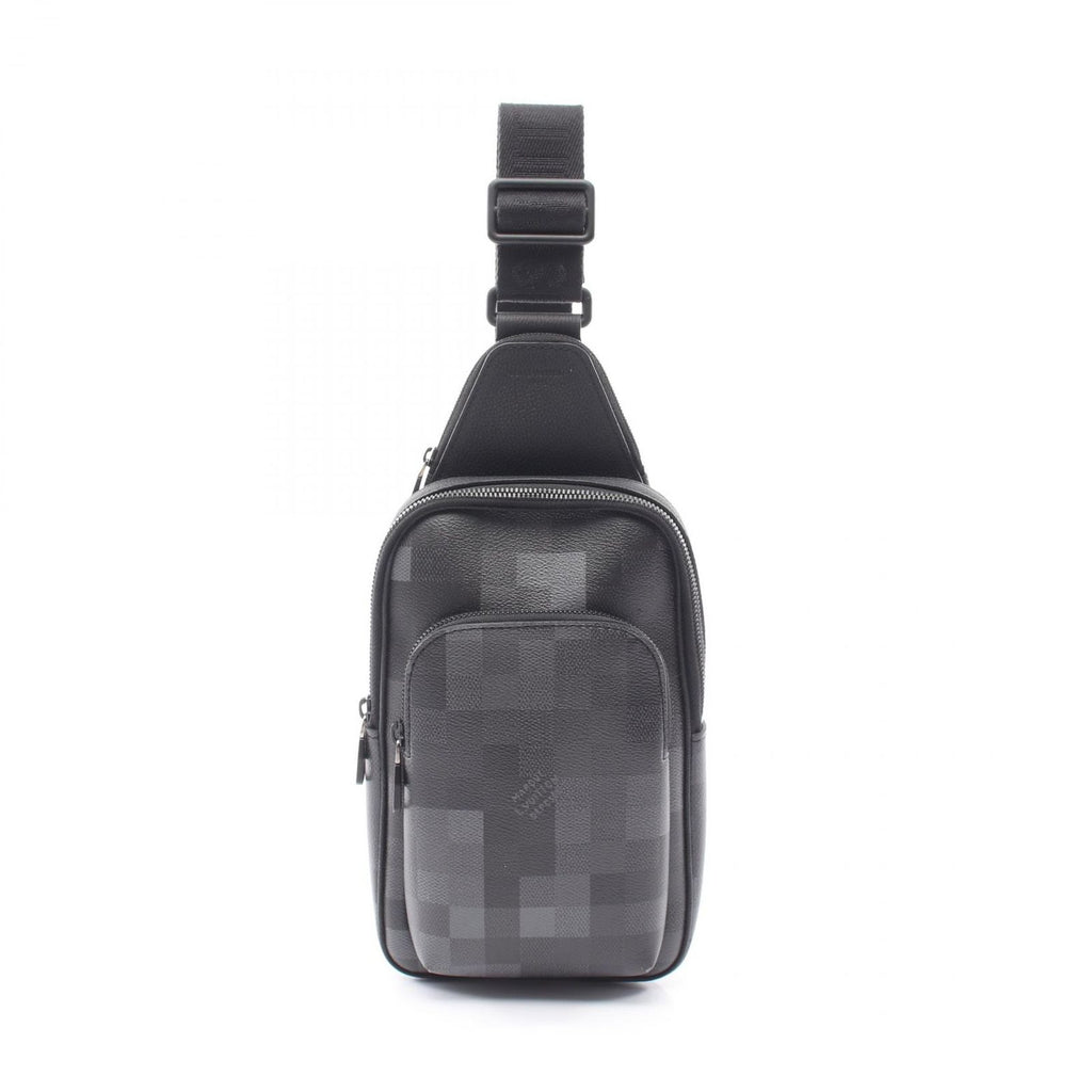 Louis Vuitton Waist Bag Avenue Damoflage Canvas Leather