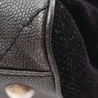 Chanel Shoulder Bag Quilted 2.55 Antique Silver Black Caviar Leather — view 7