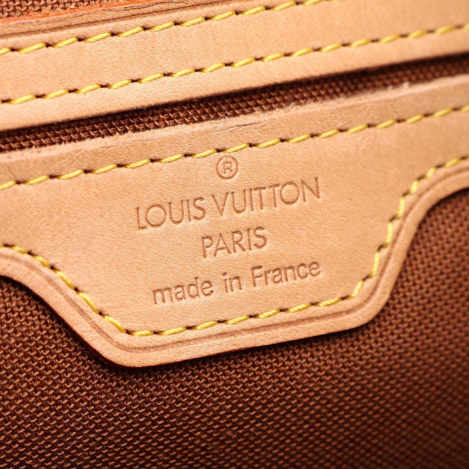 Louis Vuitton Backpack Montsouris GM Canvas Leather — view 4