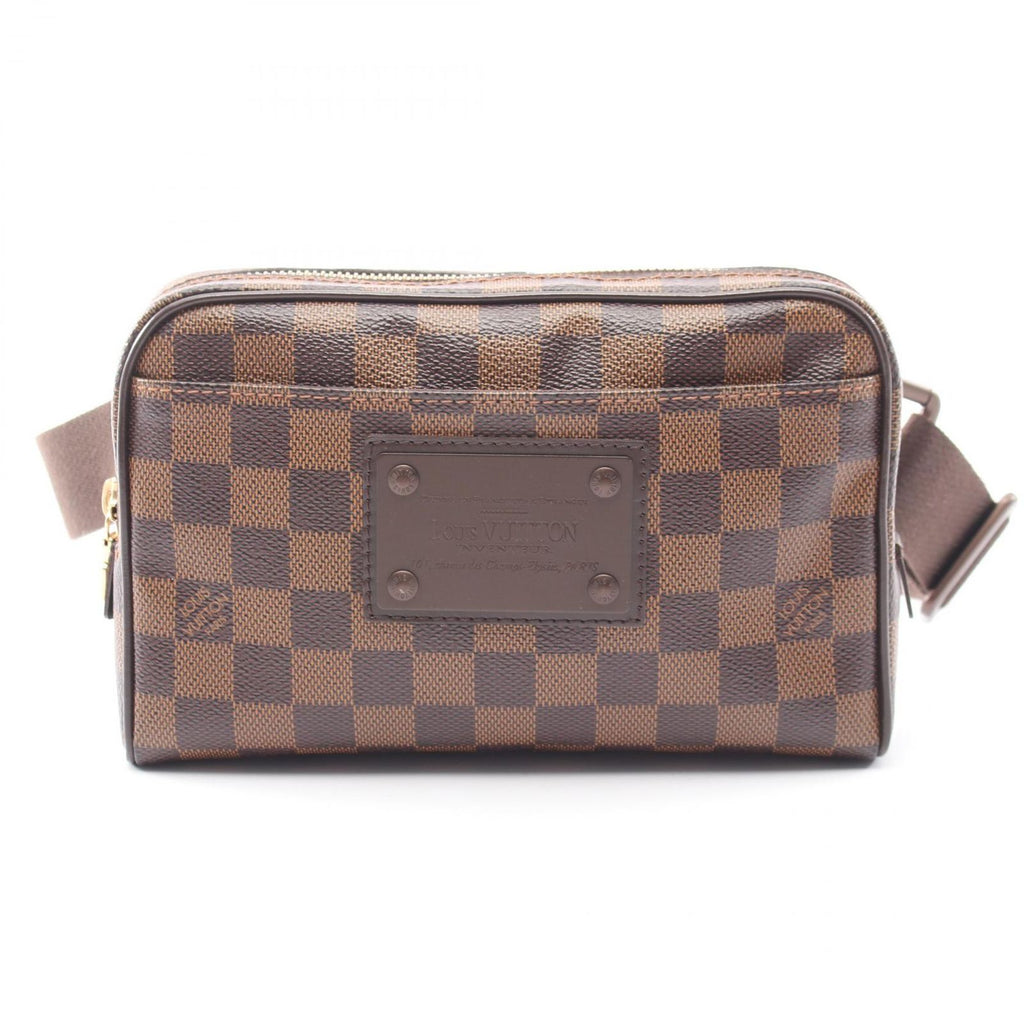 Louis Vuitton Waist Bag Brooklyn Canvas Leather