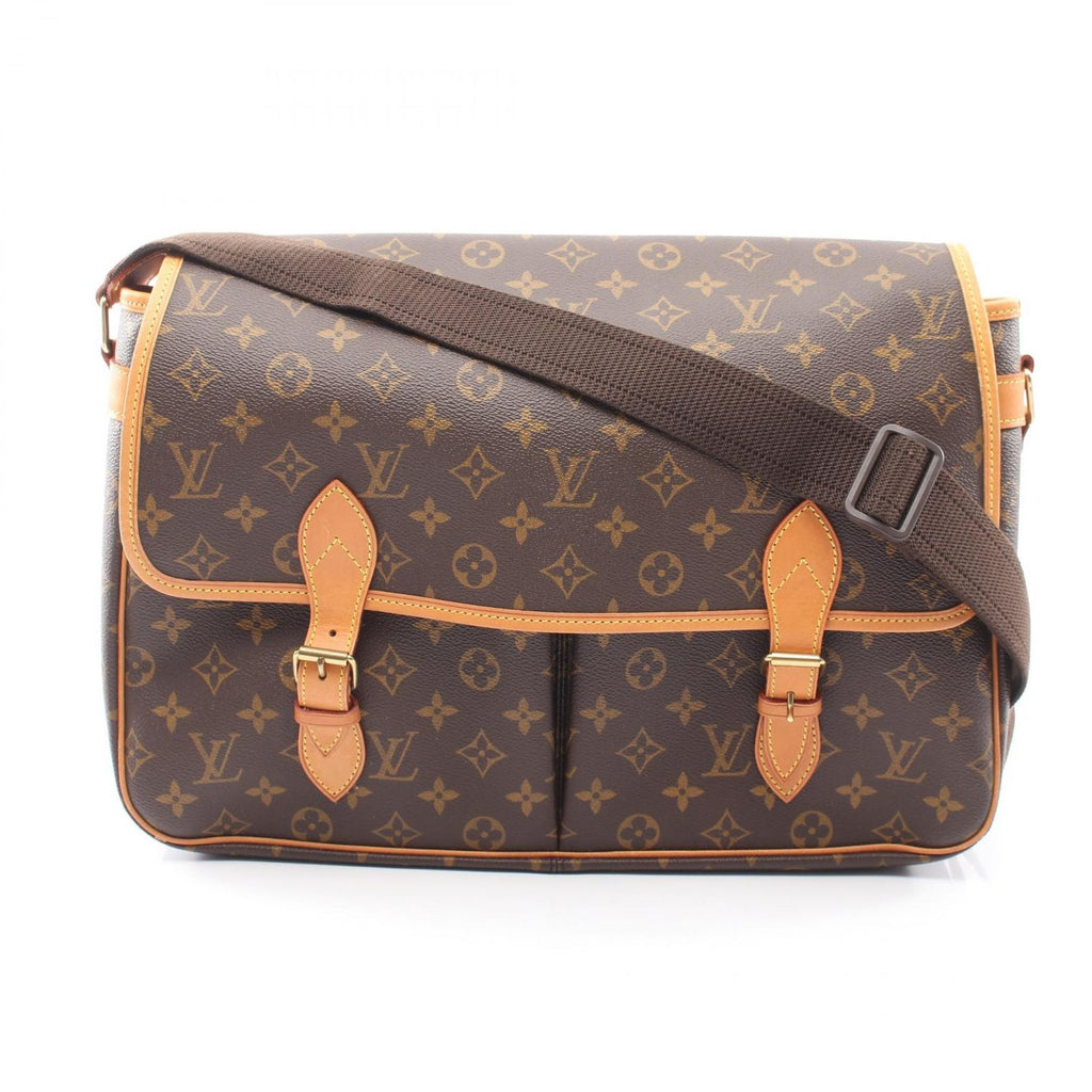 Louis Vuitton Shoulder Bag Givensiere GM Canvas Leather
