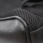 Gucci Backpack Sherry Line Black Leather Logo Print — view 7
