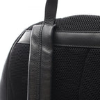 Gucci Backpack Sherry Line Black Leather Logo Print — view 8