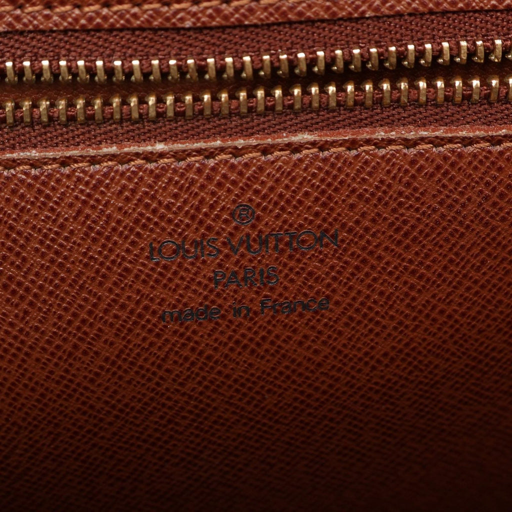 Louis Vuitton Shoulder Bag Saint Cloud GM Canvas Leather — view 4