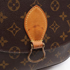 Louis Vuitton Shoulder Bag Saint Cloud GM Canvas Leather — view 7