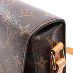 Louis Vuitton Shoulder Bag Saint Cloud GM Canvas Leather — view 9