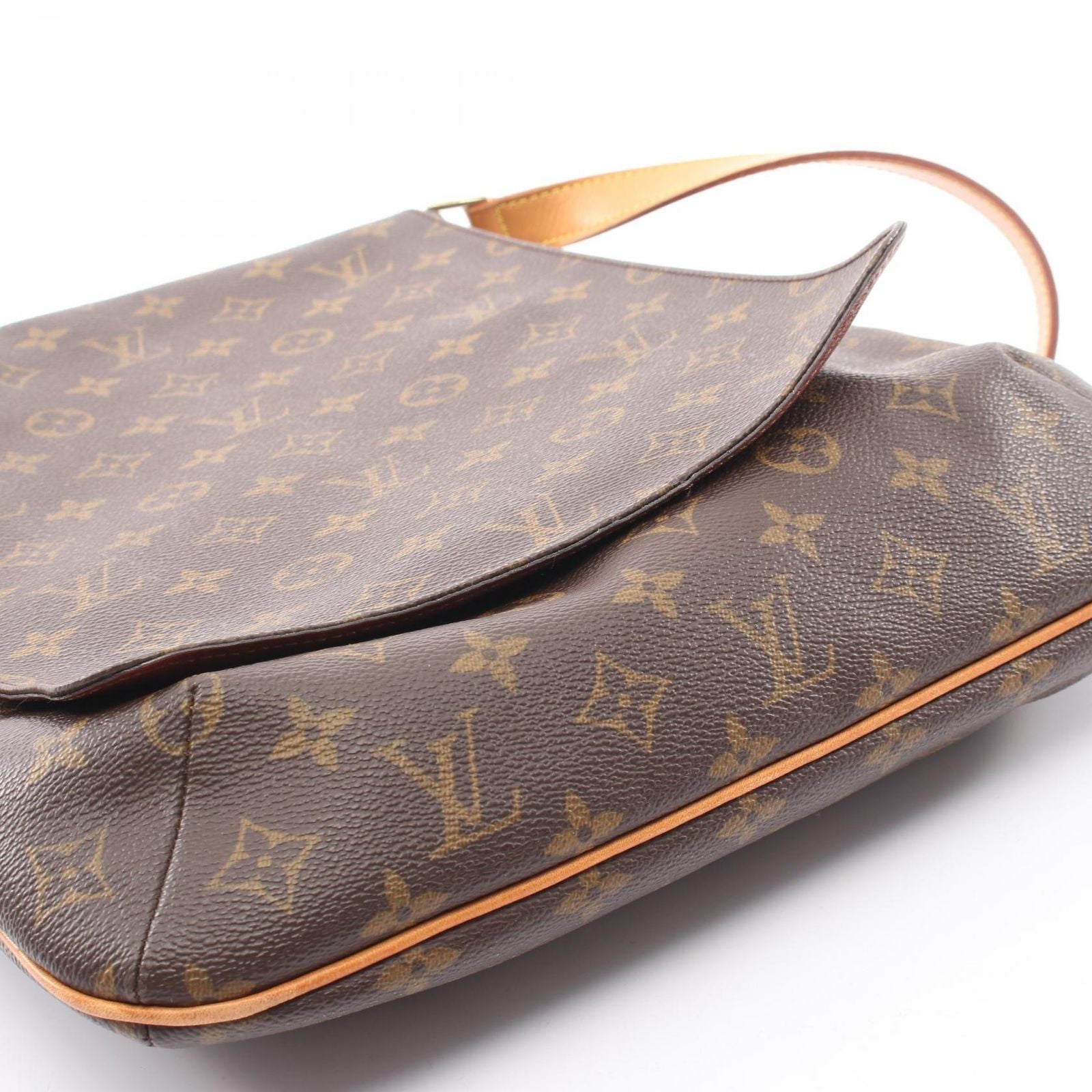 Louis Vuitton Shoulder Bag Musette Canvas Leather — view 8