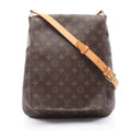 Louis Vuitton Shoulder Bag Musette Canvas Leather