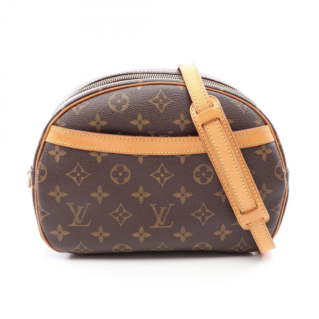 Louis Vuitton Shoulder Bag Blois Canvas Leather