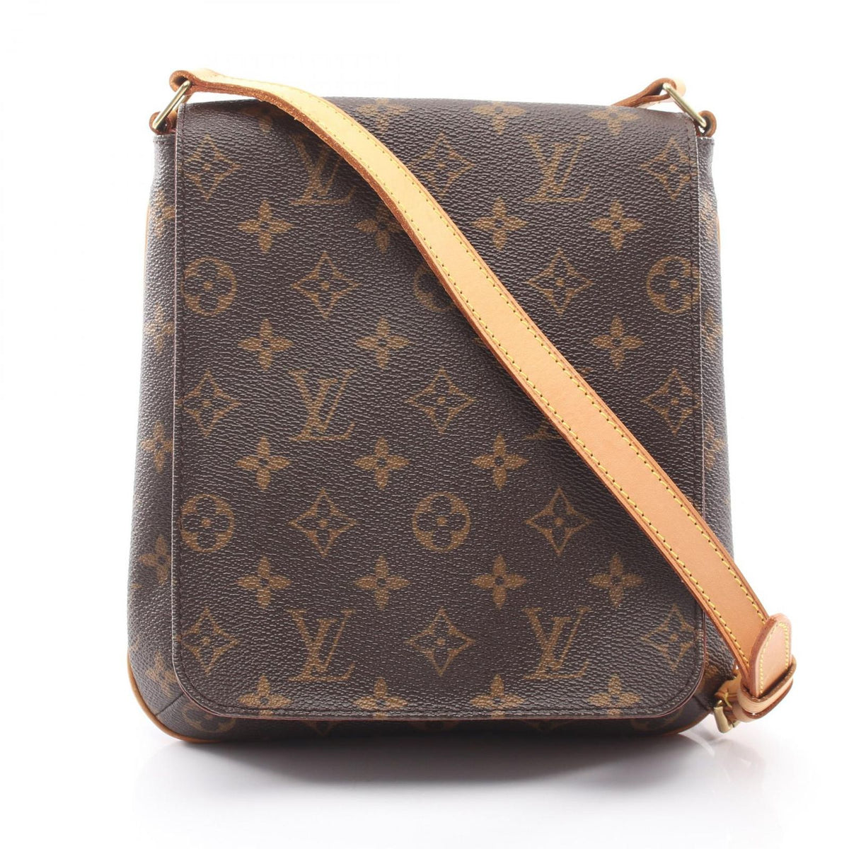 Louis Vuitton Shoulder Bag Musette Salsa Long Strap Canvas Leather