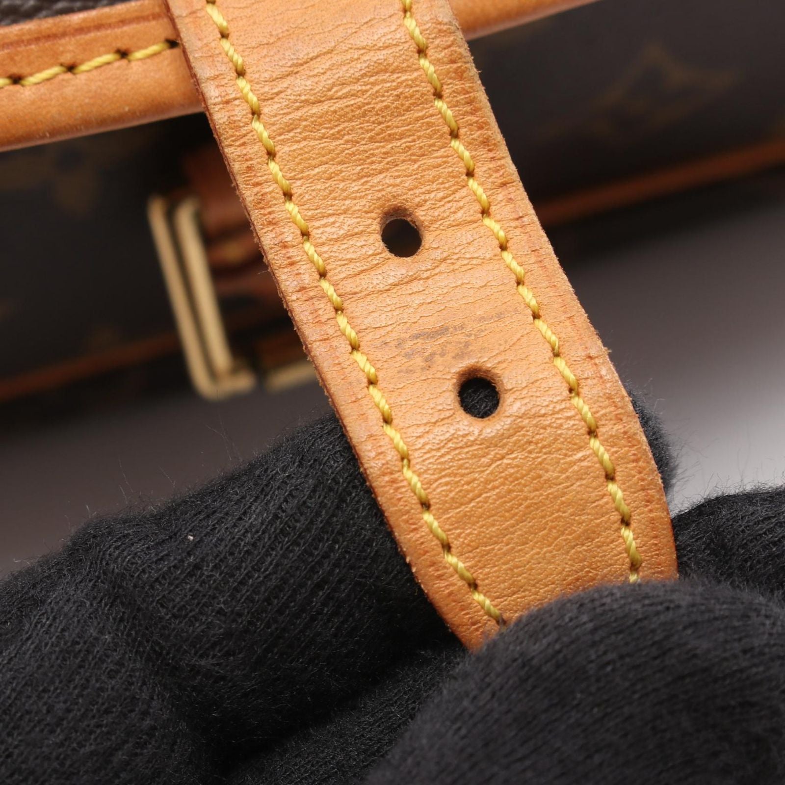 Louis Vuitton Shoulder Bag Sologne Canvas Leather — view 8