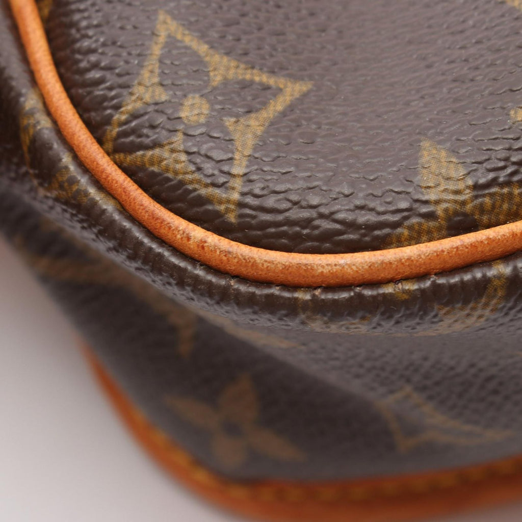 Louis Vuitton Shoulder Bag Sologne Canvas Leather — view 7