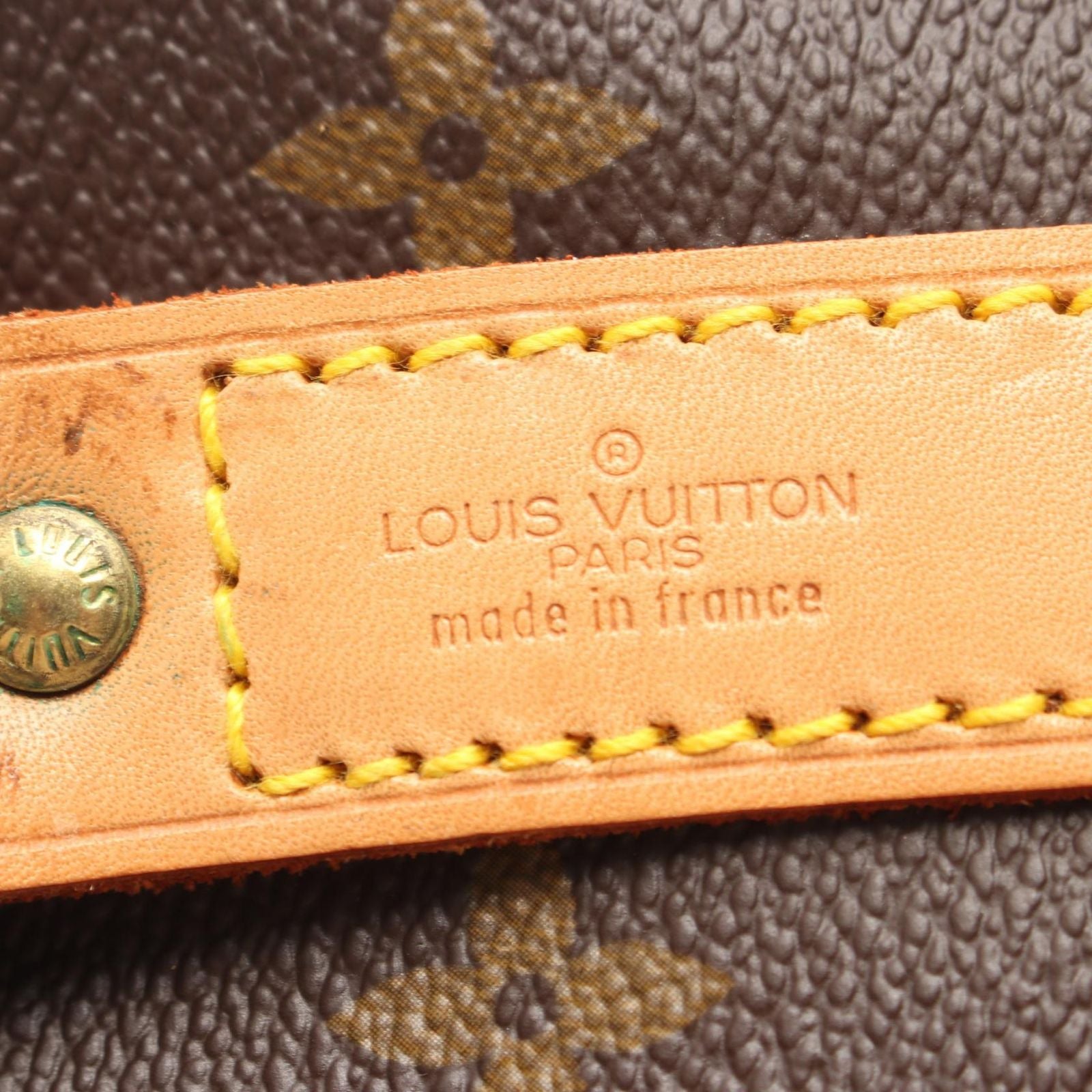 Louis Vuitton Boston Bag Keepall Bandouliere 50 2-Way Canvas Leather — view 4