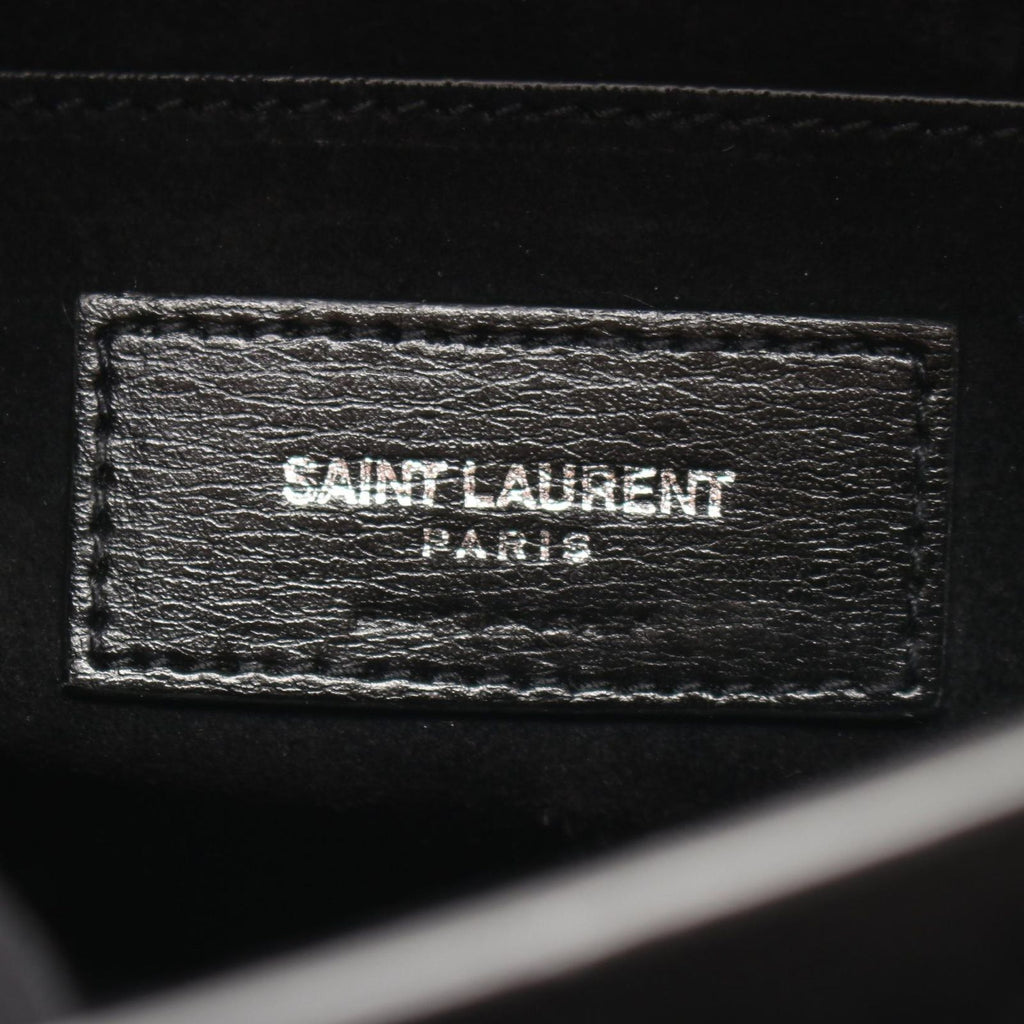Saint Laurent Paris Shoulder Bag Sunset Black Leather — view 4