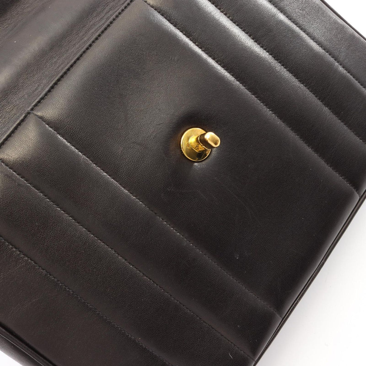 Chanel Handbag Mademoiselle Black Lambskin Top Handle — view 8