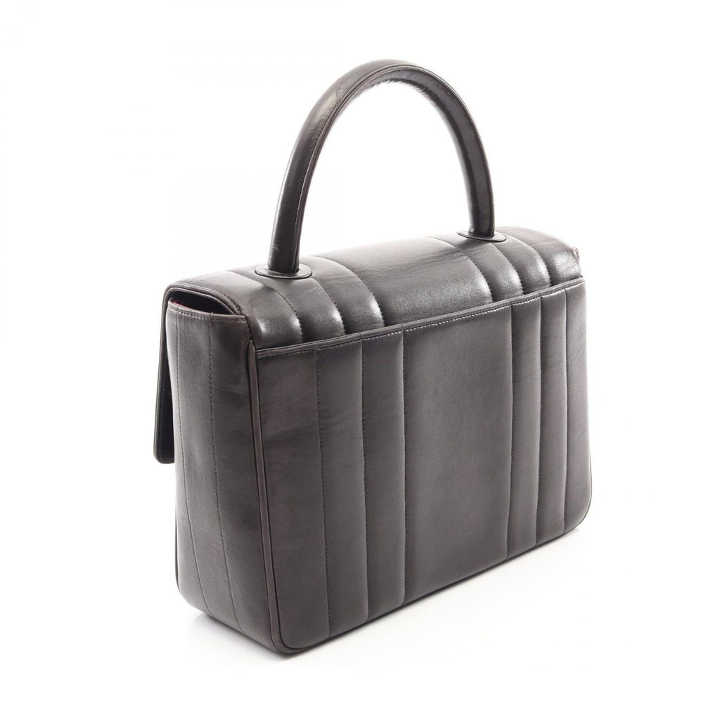 Chanel Handbag Mademoiselle Black Lambskin Top Handle — view 2