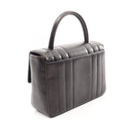 Chanel Handbag Mademoiselle Black Lambskin Top Handle — view 2