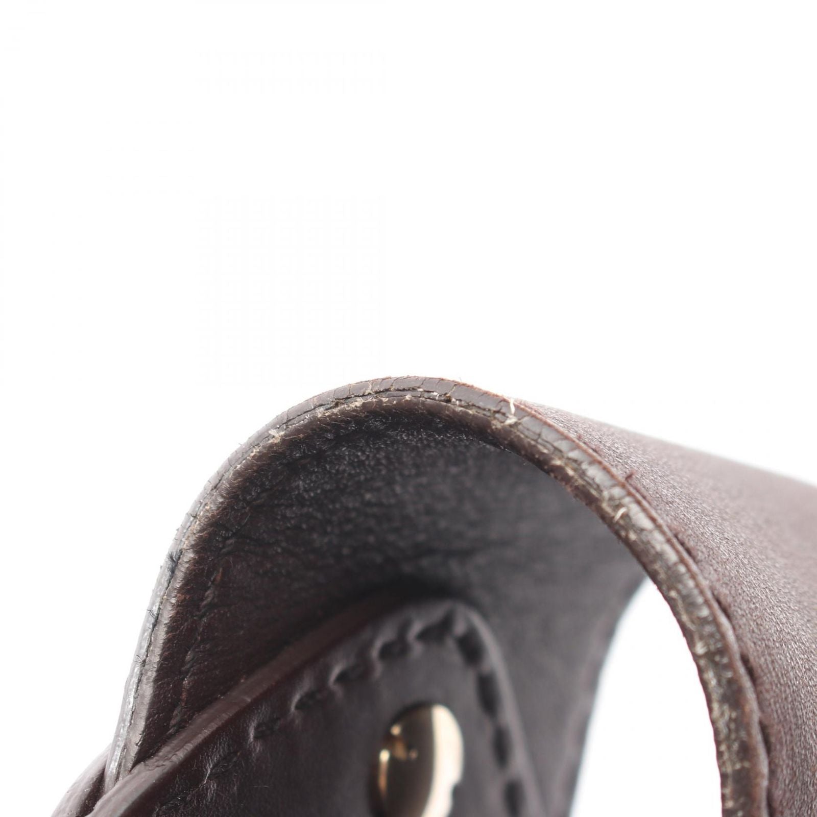 Gucci Shoulder Bag Horsebit Guccissima Dark Brown Leather Guccissima — view 9