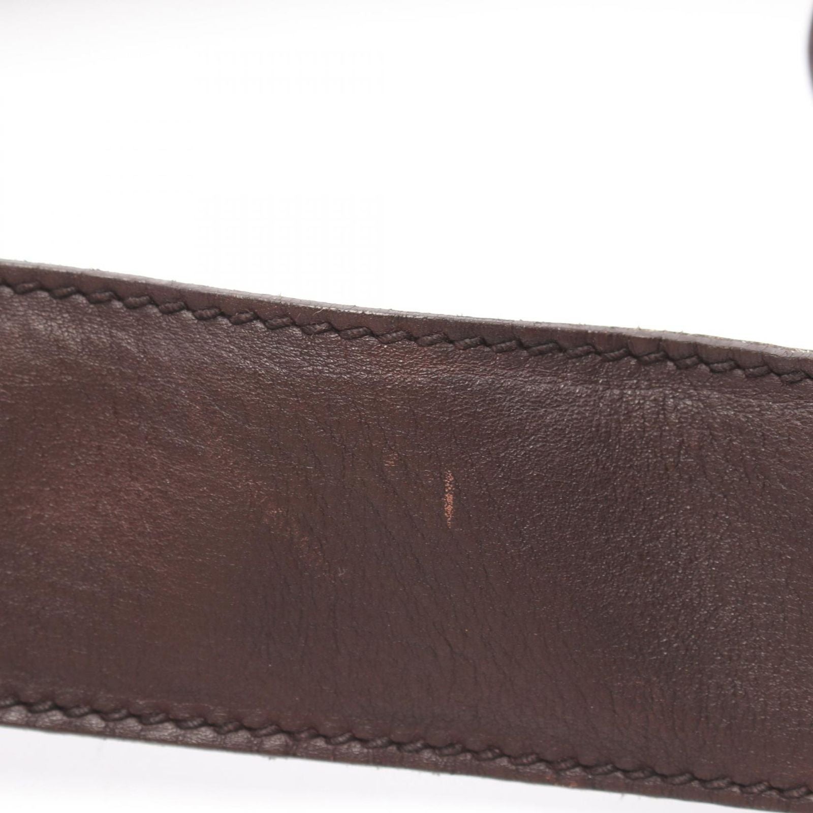Gucci Shoulder Bag Horsebit Guccissima Dark Brown Leather Guccissima — view 8