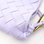 Bottega Veneta Shoulder Bag Intrecciato Mini Sardine 2-Way Lavender Leather — view 6