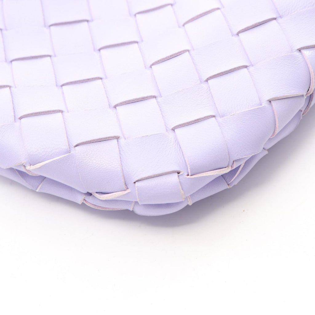 Bottega Veneta Shoulder Bag Intrecciato Mini Sardine 2-Way Lavender Leather — view 7