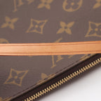 Louis Vuitton Handbag Pochette Canvas Leather — view 8