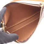 Louis Vuitton Handbag Pochette Canvas Leather — view 3