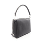Fendi Shoulder Bag Louis Large Black Leather — view 2