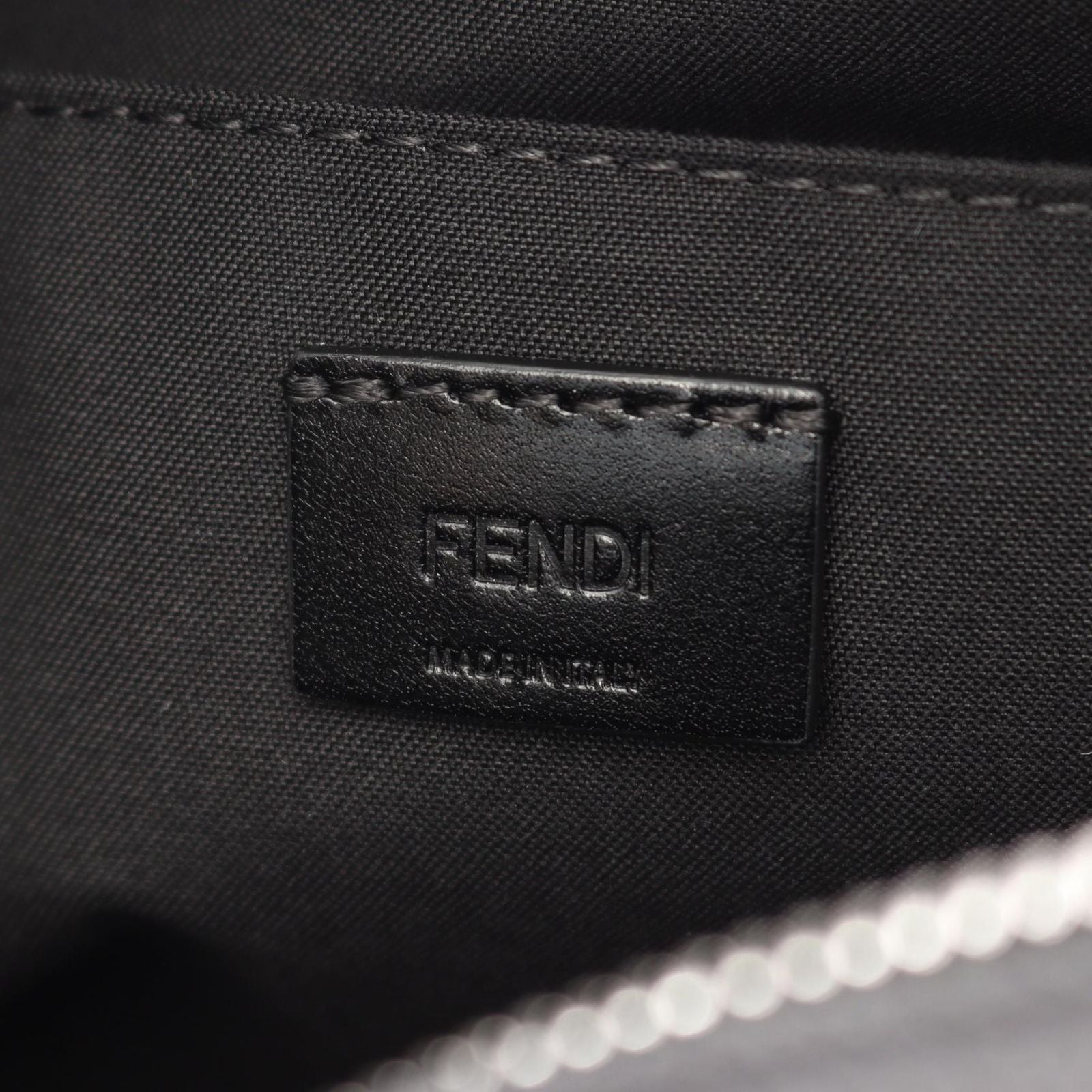 Fendi Shoulder Bag Louis Large Black Leather — view 4