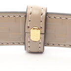 Fendi Belt FF Diamond Gold Reversible Black Beige Leather — view 4