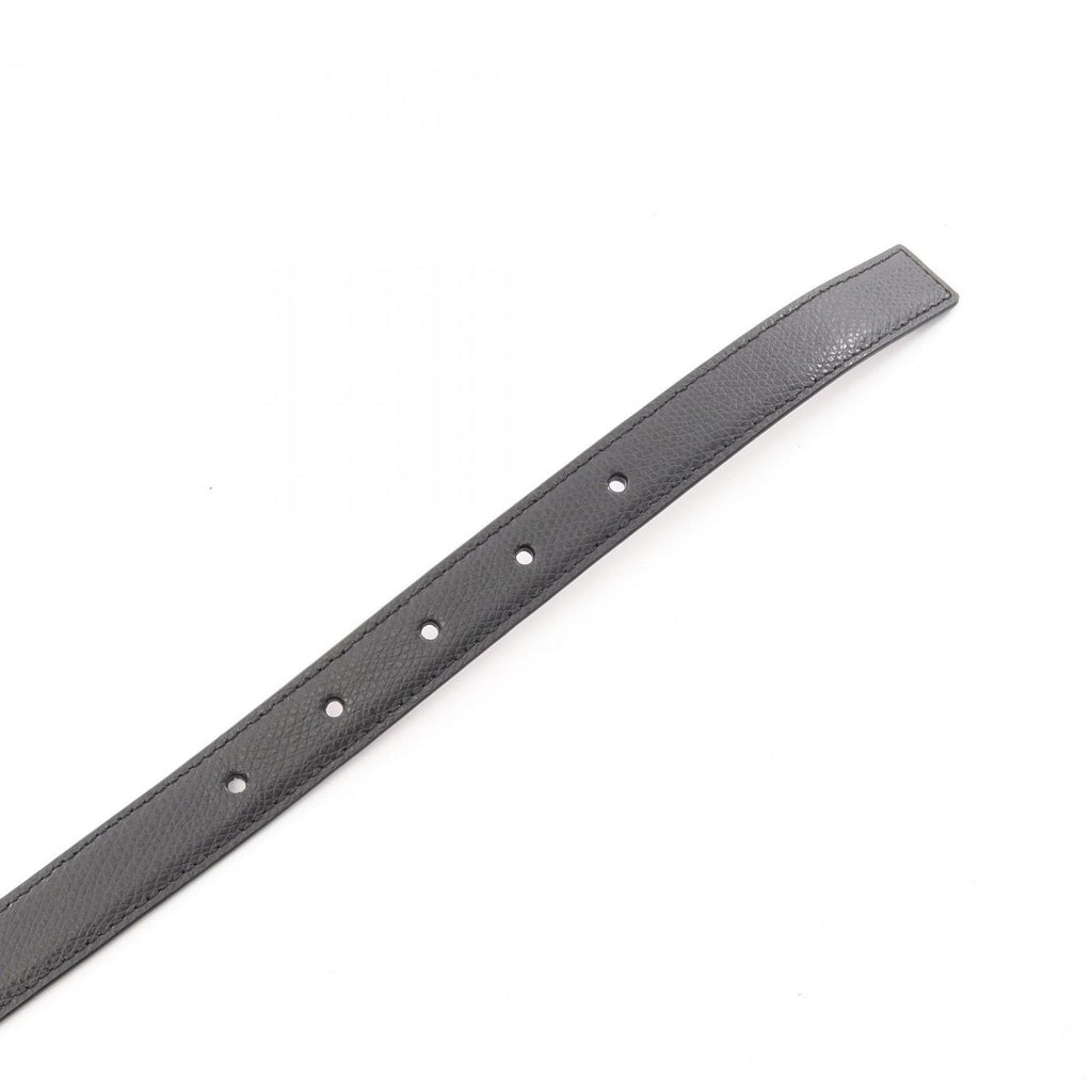 Fendi Belt FF Diamond Gold Reversible Beige Black Leather — view 3