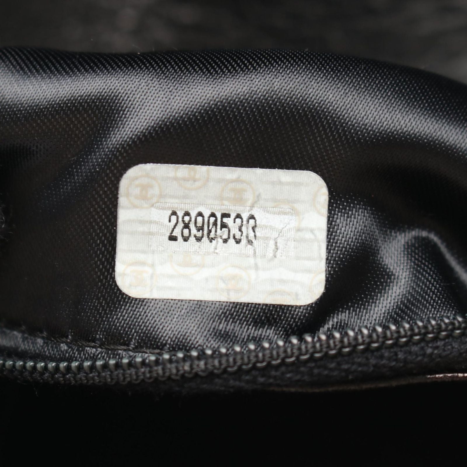 Chanel Shoulder Bag Quilted Black Lambskin — view 5