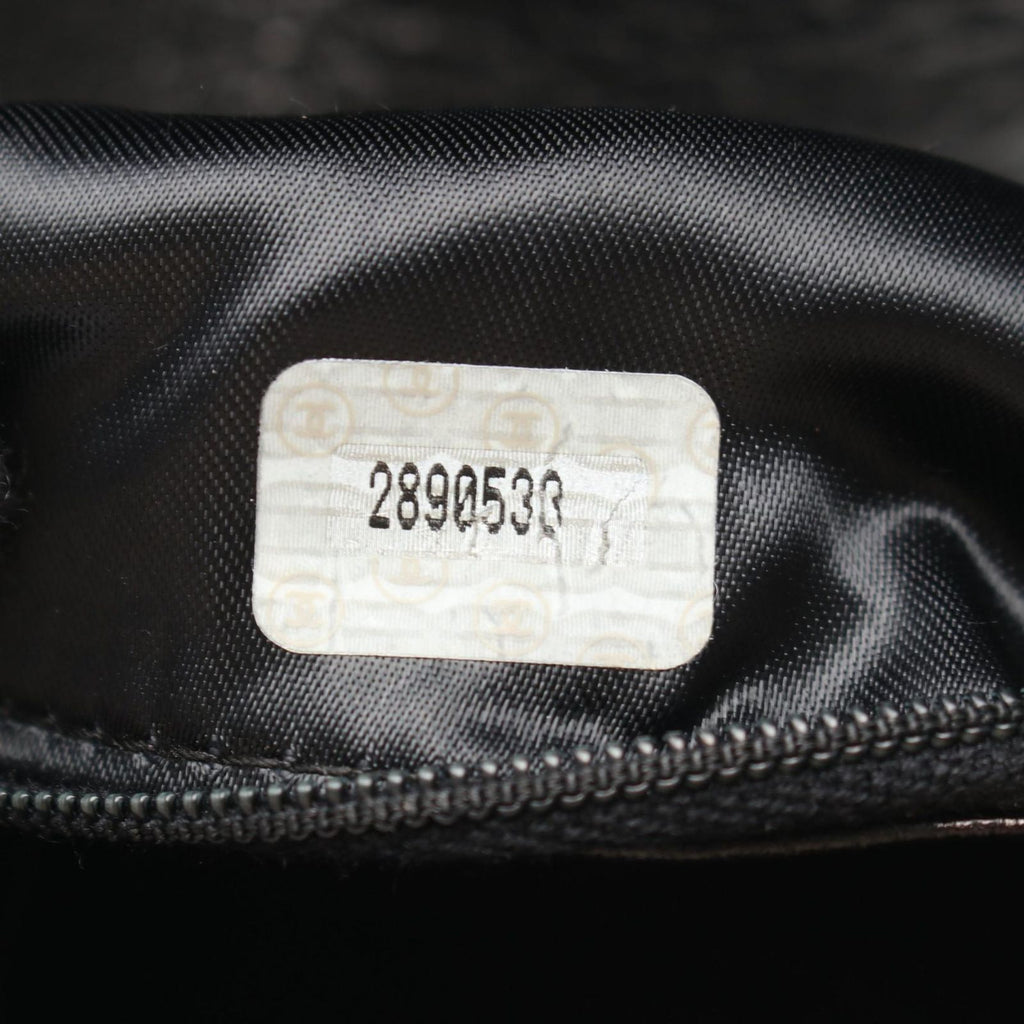 Chanel Shoulder Bag Quilted Black Lambskin — view 5