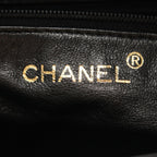 Chanel Shoulder Bag Quilted Black Lambskin — view 4