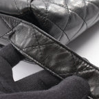 Chanel Shoulder Bag Quilted Black Lambskin — view 9