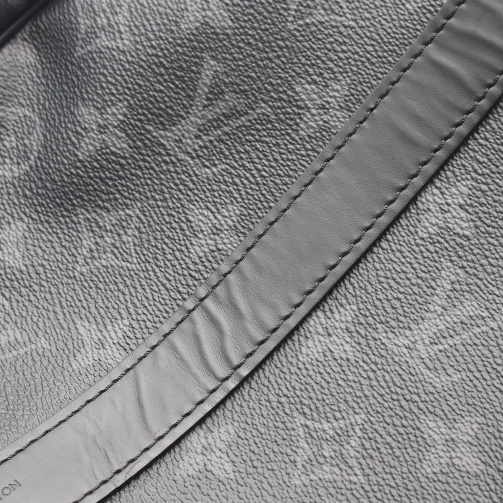 Louis Vuitton Boston Bag Keepall Bandouliere 45 Monogram Eclipse 2-Way Canvas — view 8
