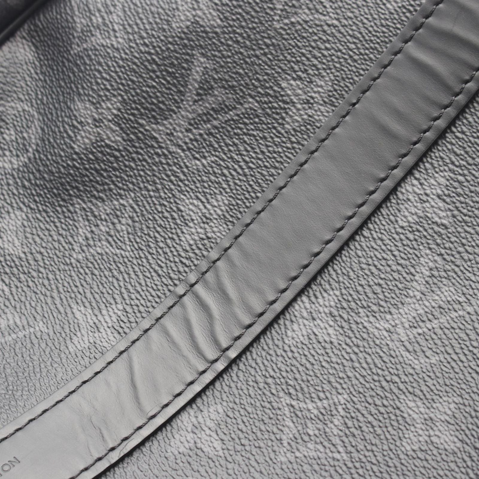 Louis Vuitton Boston Bag Keepall Bandouliere 45 Monogram Eclipse 2-Way Canvas — view 8