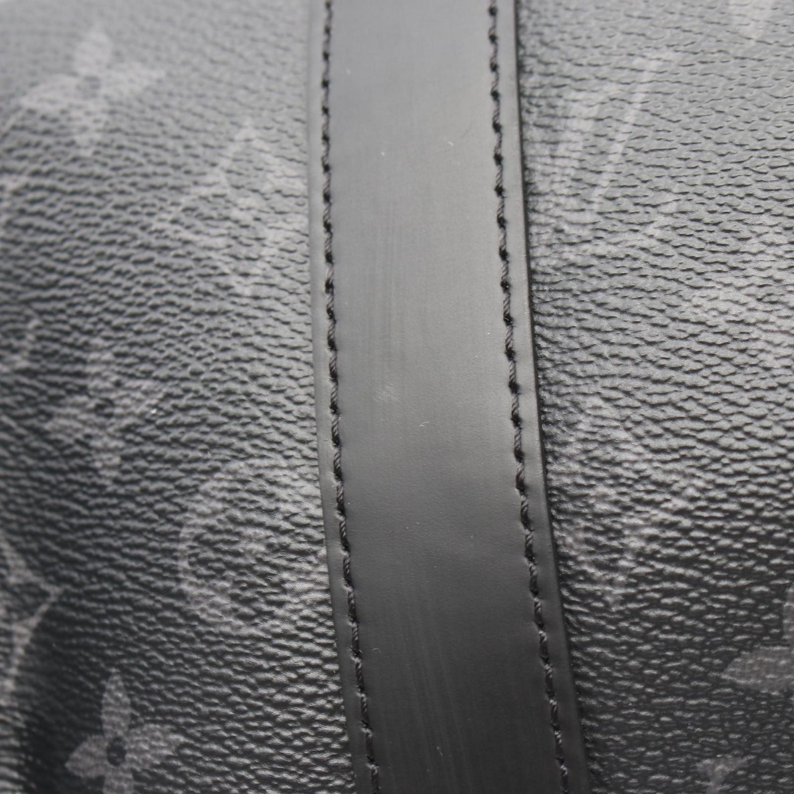 Louis Vuitton Boston Bag Keepall Bandouliere 45 Monogram Eclipse 2-Way Canvas — view 7