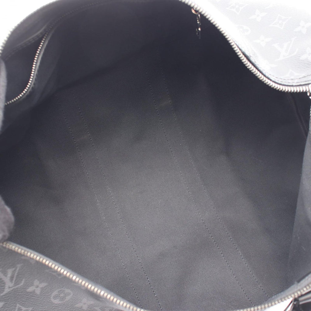Louis Vuitton Boston Bag Keepall Bandouliere 45 Monogram Eclipse 2-Way Canvas — view 3