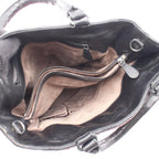 Bottega Veneta Handbag Intrecciato 2-Way Wine Red Black Leather — view 3
