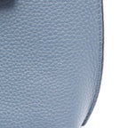 Loewe Shoulder Bag Gate Pocket Navy Brown Leather — view 5